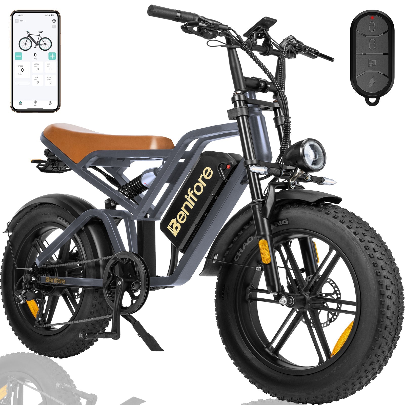 Bicicleta eléctrica Benifore B20