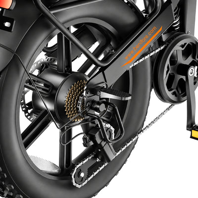 BENIFORE X1T PRO Electric Bike High Torque Rear Hub Motor and Shimano Drivetrain Gear System